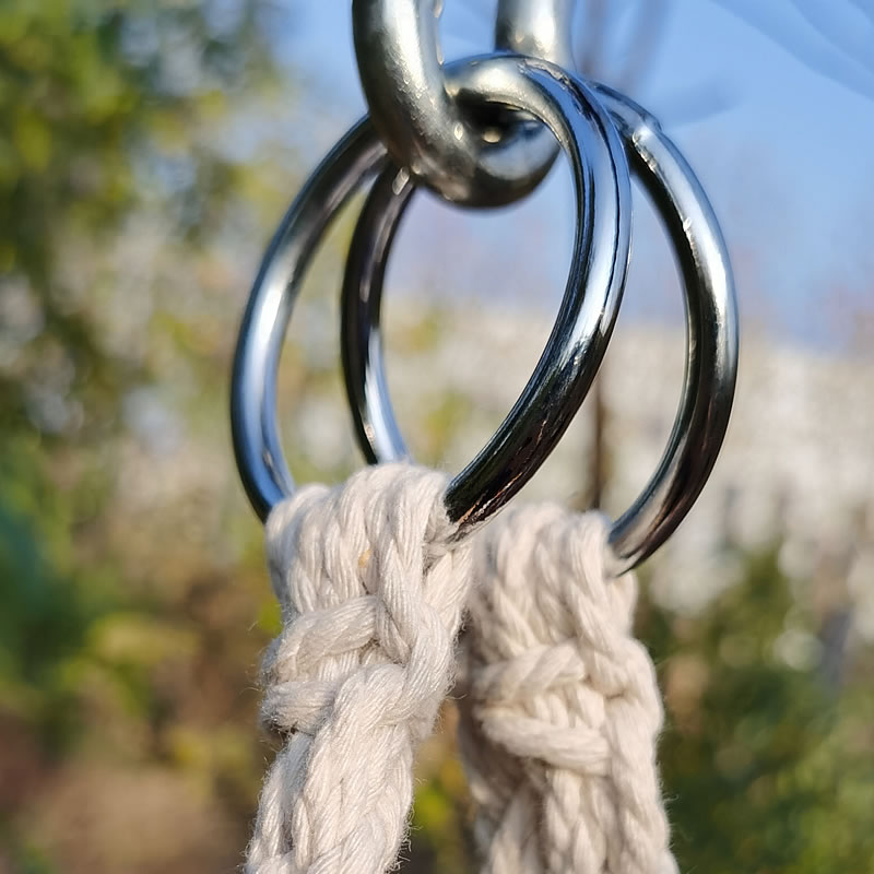 2025 jardim nórdico artesanal  - Kids Outdoor Hanging Chair avaliação e preço