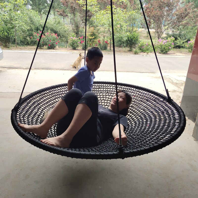 Rede de Balanço Redonda Grande - Kids Outdoor Nest Swing avaliação e preço
