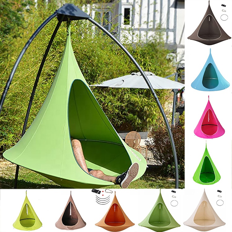 Criança adulto acampamento ao  - Kids Outdoor Hanging Chair avaliação e preço
